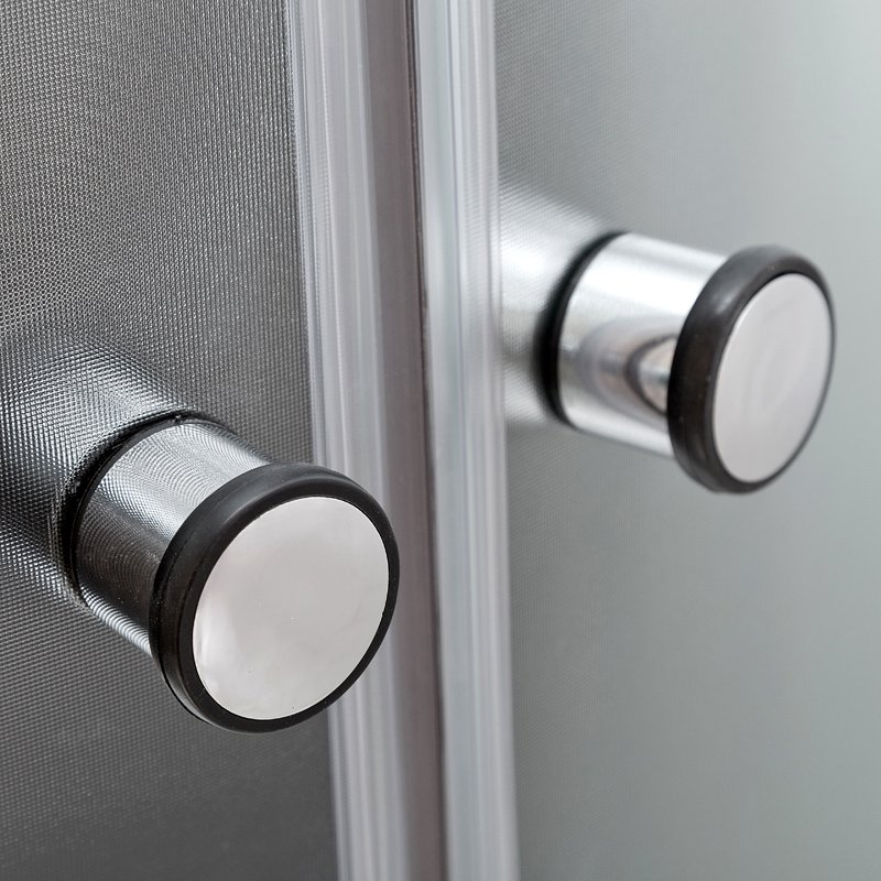 ЕМ1511 L N (без крыши) Душевая кабина DETO Серия EM B90S+ эл. BLACK - Вид №16