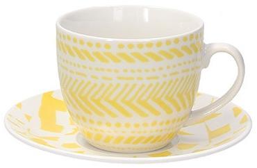 Чайная пара для капучино Iris Alicia 200 мл желтый Tognana IR685023135/2