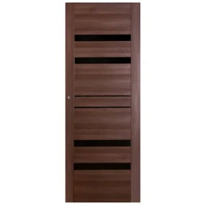 Дверь межкомнатная глухая Artens Велдон 80x200 см цвет мокко с фурнитурой