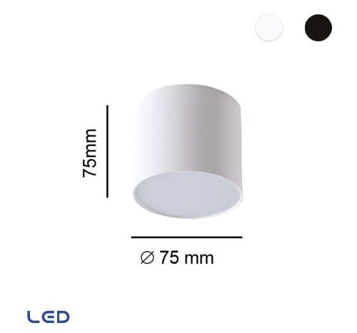 Алюминиевый светодиодный потолочный светильник Terzo Light JAXON 7W / 15W / 23W ARCH-00024615 - Вид №4