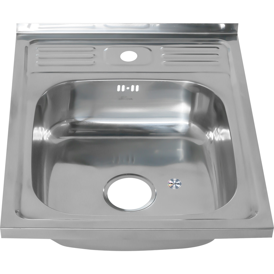 Мойка 5060 MELANA 0,4/160 накладная прямоугольная (075 t *20) 075 t (*20) - Вид №1