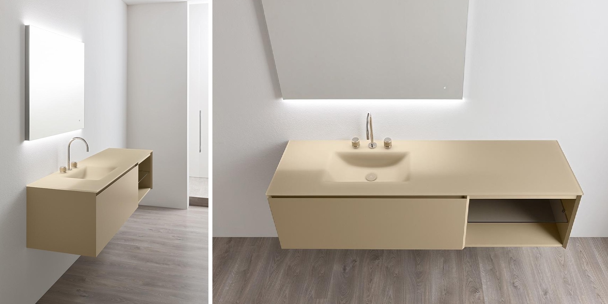 Мебель для ванной в матовой отделке Manhattan MH5 OASIS BATHROOM Master Manhattan - Вид №1