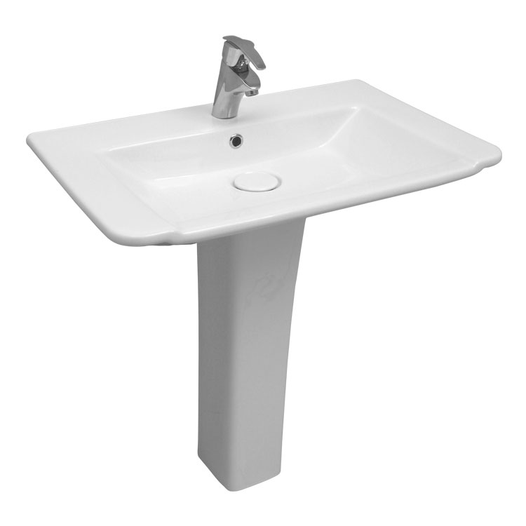 Dg30  DG30 Умывальник с диагональной столешницей 75x48см Eca  - Вид №1