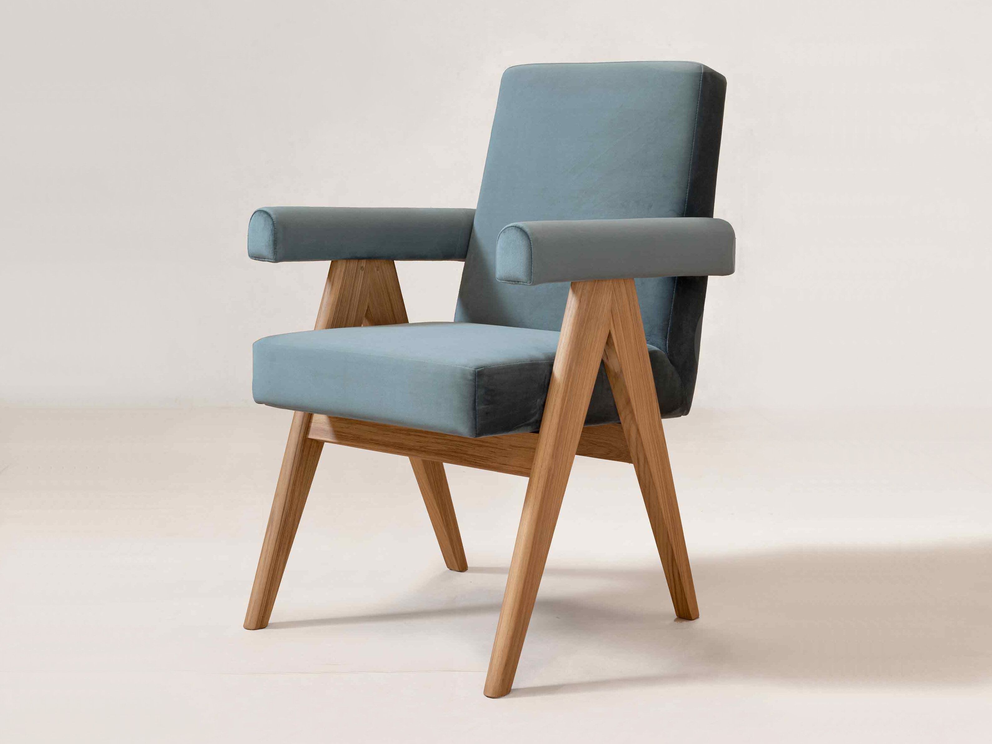 Тканевый стул с подлокотниками Phantom Hands Project Chandigarh ARCH-00078896