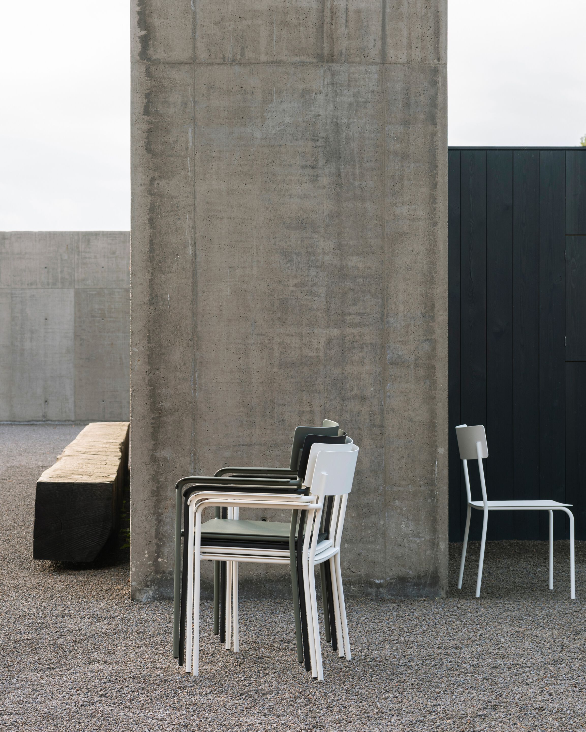 Алюминиевый штабелируемый садовый стул с порошковым покрытием Serax август ARCH-00119848 - Вид №9