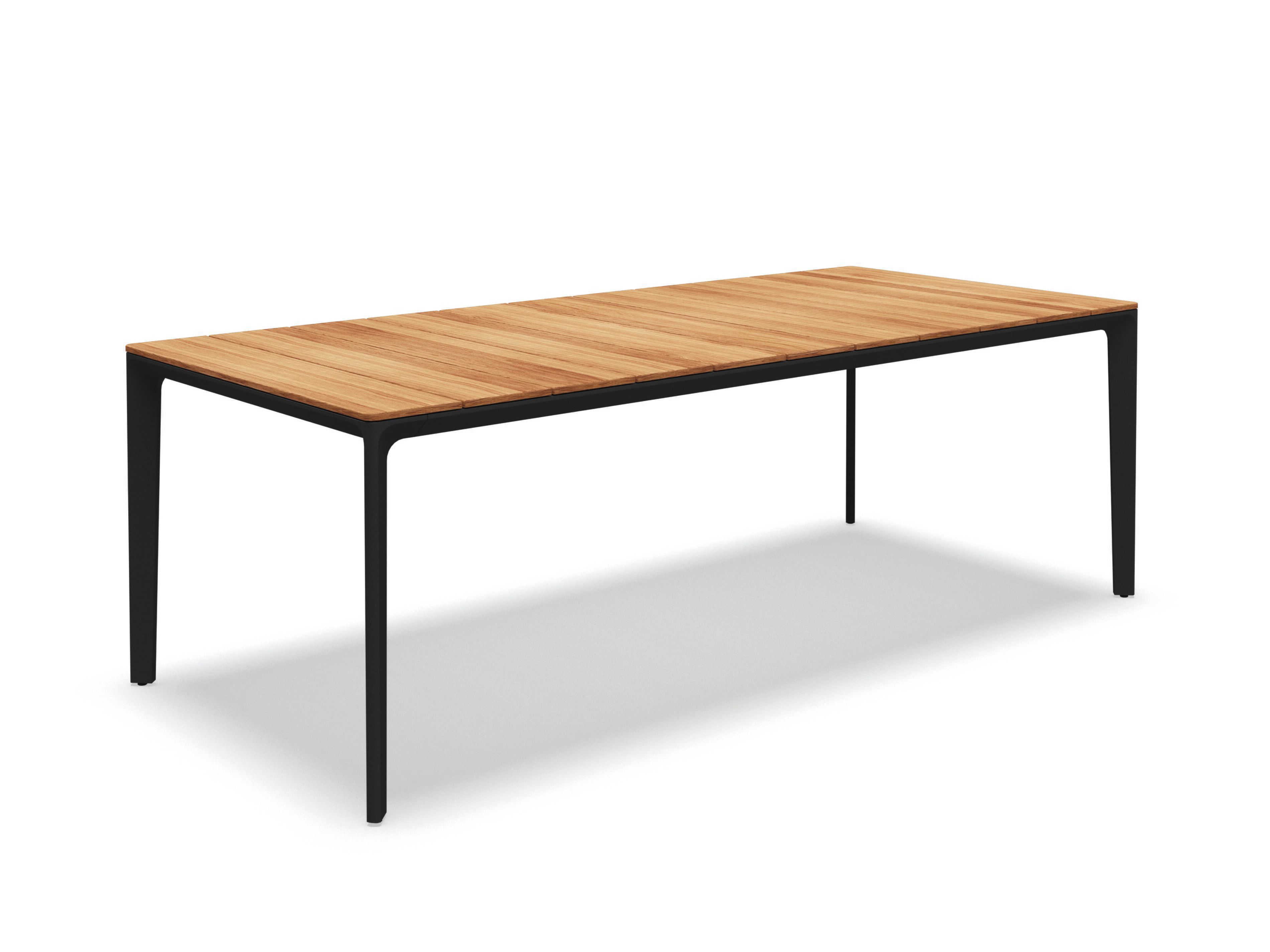 Прямоугольный стол для сада с тиковым верхом Gloster ARCH-00093528 - Вид №2