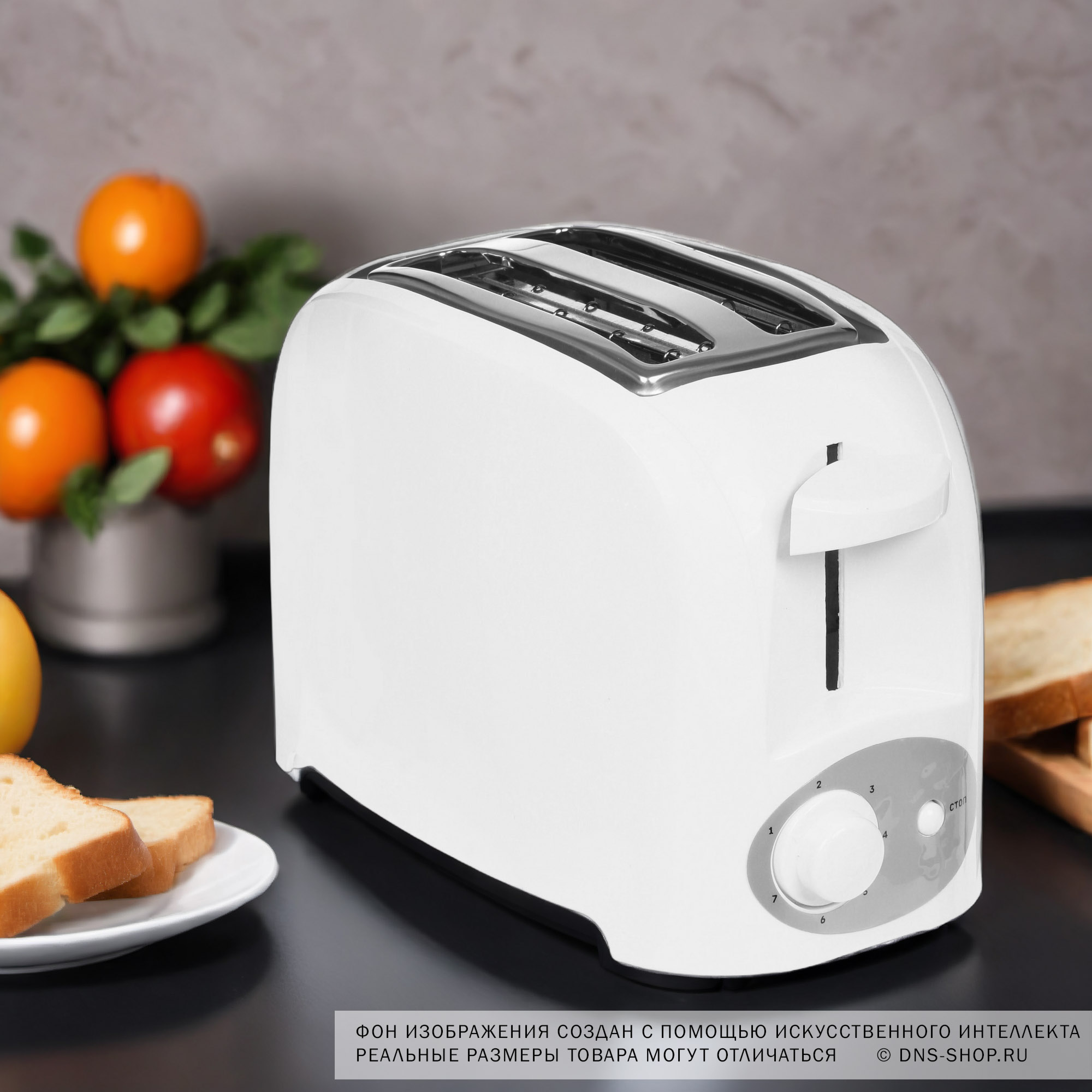 1304823 Тостер Aceline TS-2000 белый STDN-0133397 - Вид №9