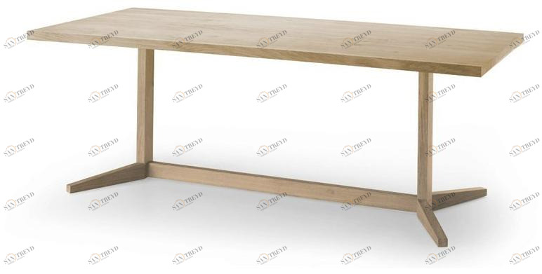 ALKI Прямоугольный стол из дуба Kuskoa sun-id-1463422