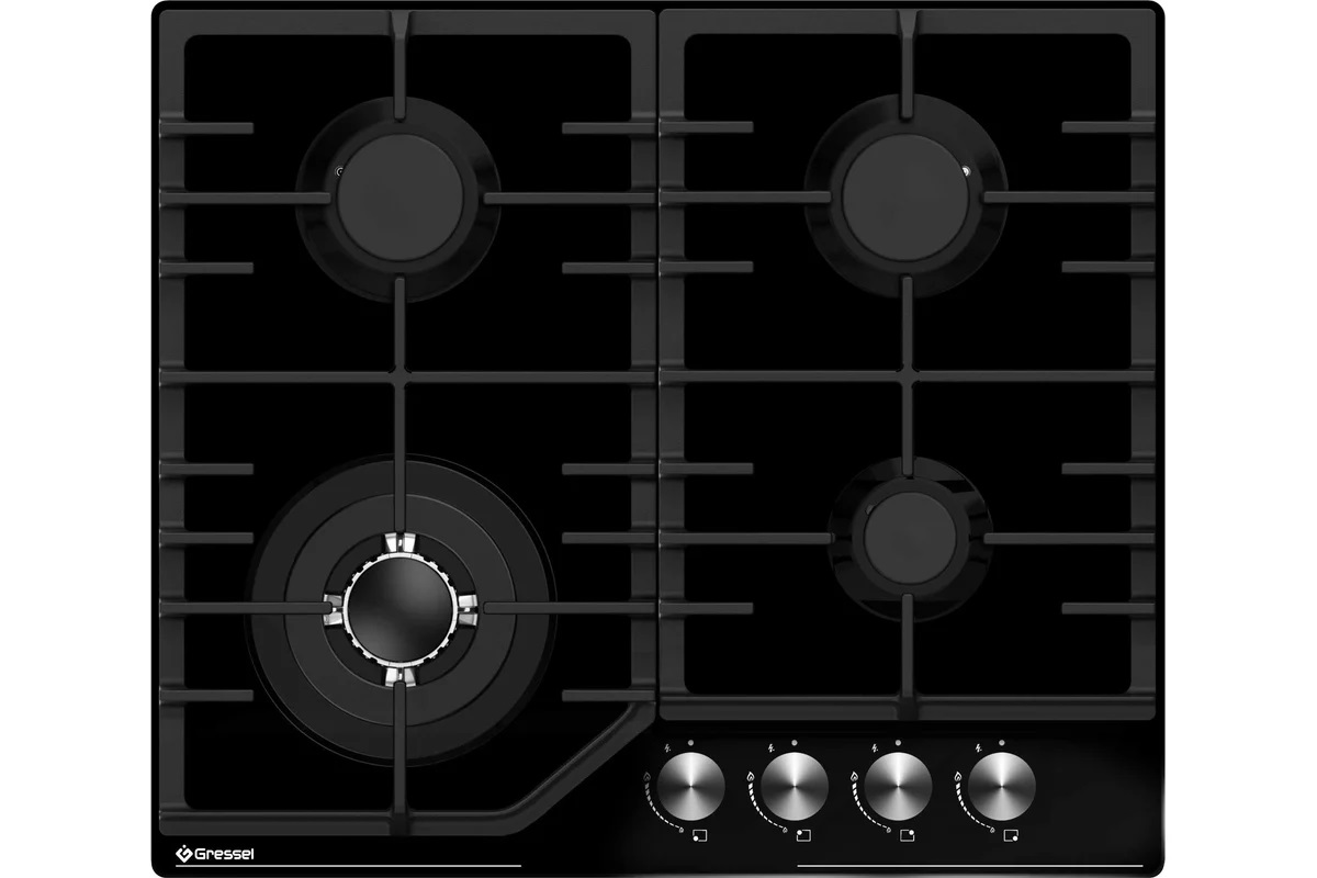 9256886 Газовая варочная поверхность Gressel RU60V41B77011 STDN-0008579