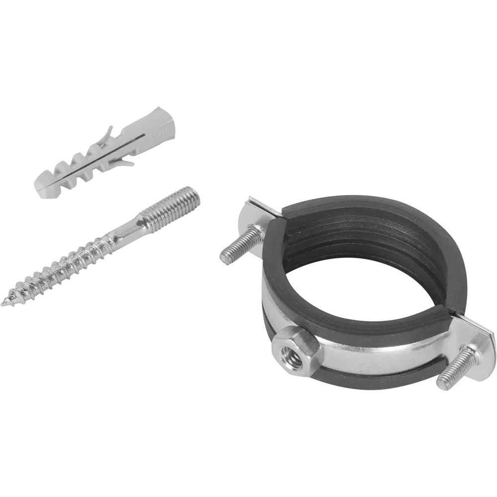 Хомут металлический в комплекте 1 1/2" 47-51 мм 15637581 STLM-2146235 Santreyd  - Вид №3