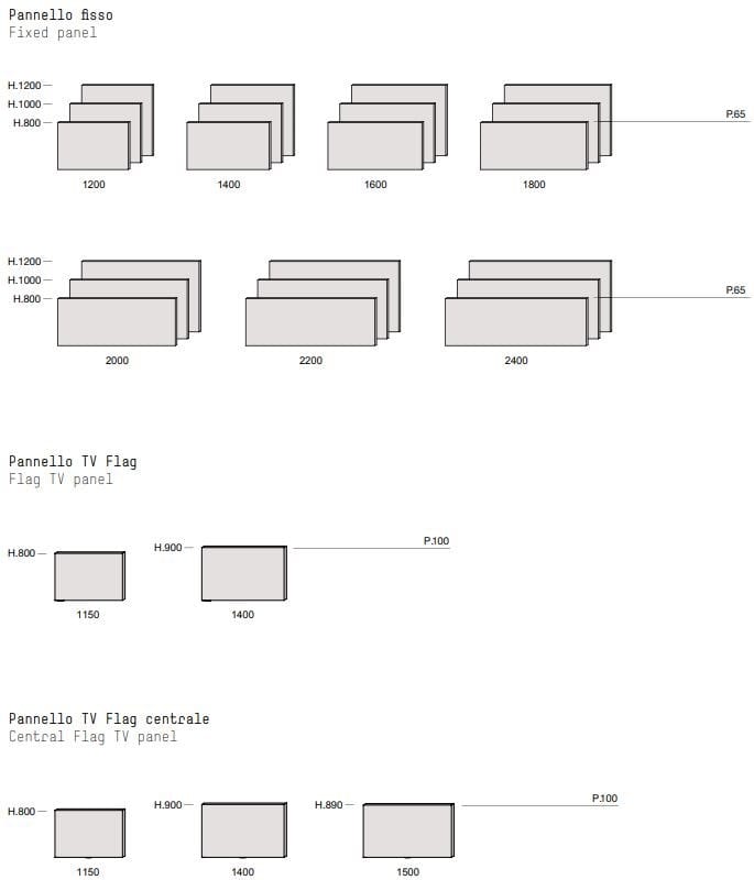 Шкаф с ящиками Porro ARCH-00034814 - Вид №5