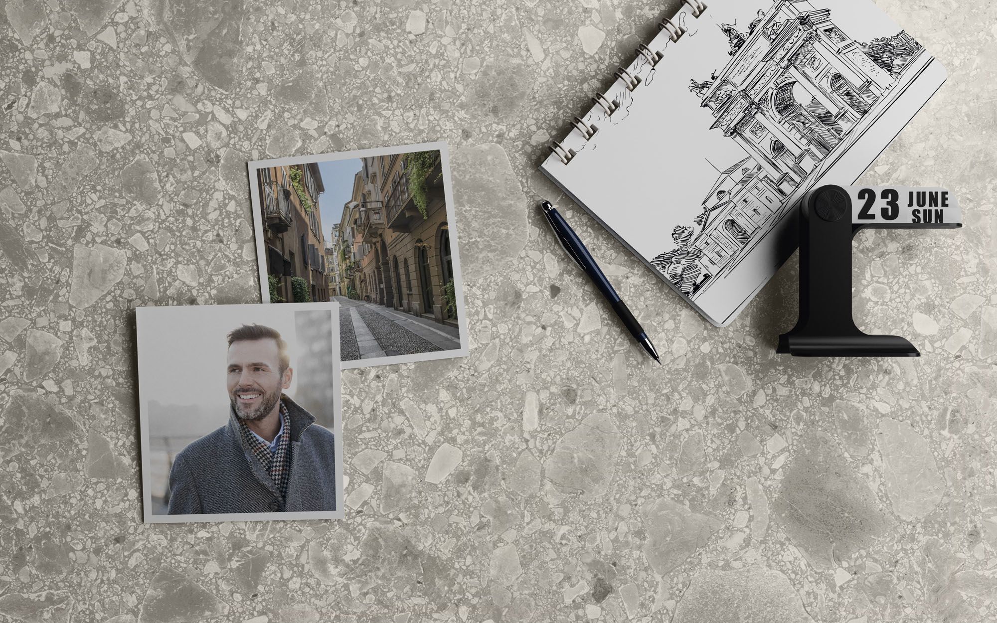 Плитка с эффектом камня из керамогранита Ceramiche Caesar Portraits ARCH-00077165 - Вид №41