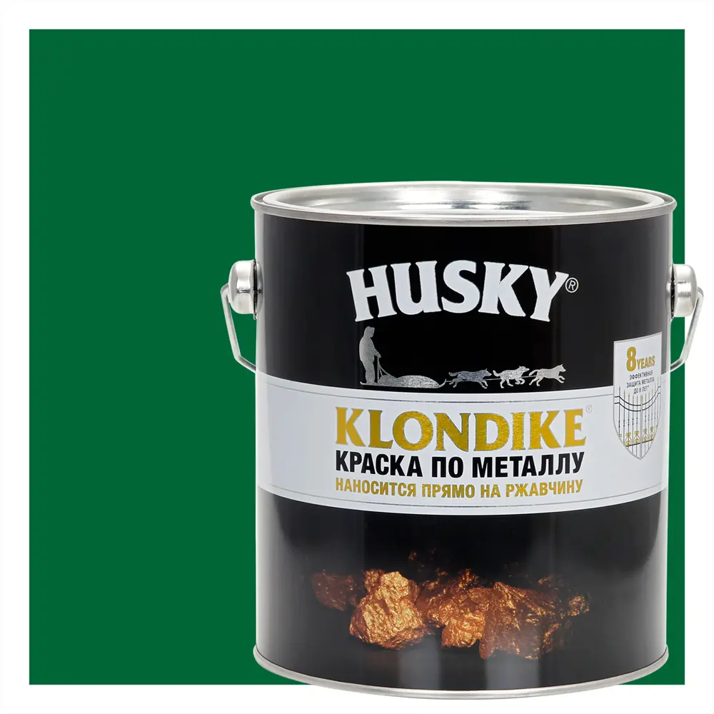 Husky Klondike — антикоррозионная краска по металлу с эффектом 3 в 1 84391745 STLM-0049003