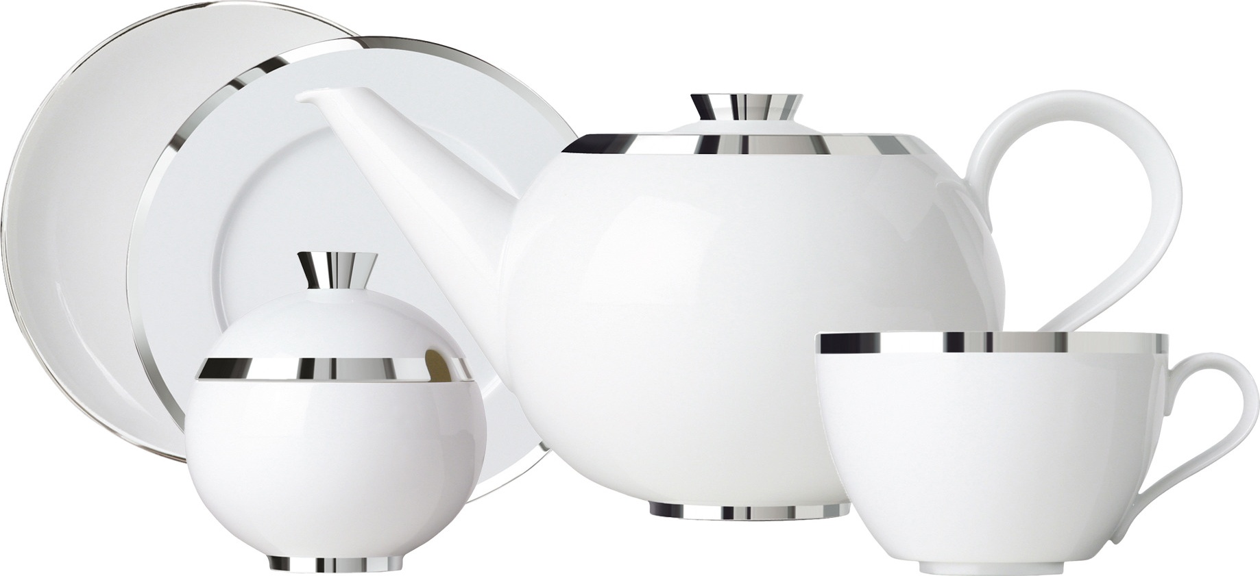 10670377 Sieger by Furstenberg Сервиз чайный Sieger by Furstenberg Мой фарфор! Сокровище на 6 персон 20 предметов Фарфор 