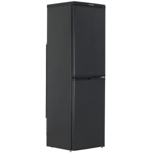 1393749 Холодильник с морозильником   DON R-296 G черный