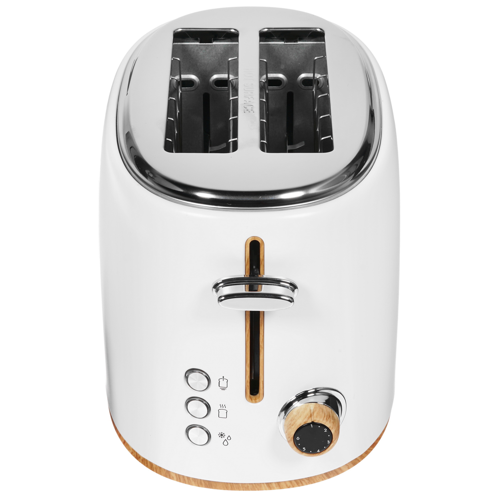 8161054 Тостер TESLER TT-240 белый STDN-0128099 - Вид №1