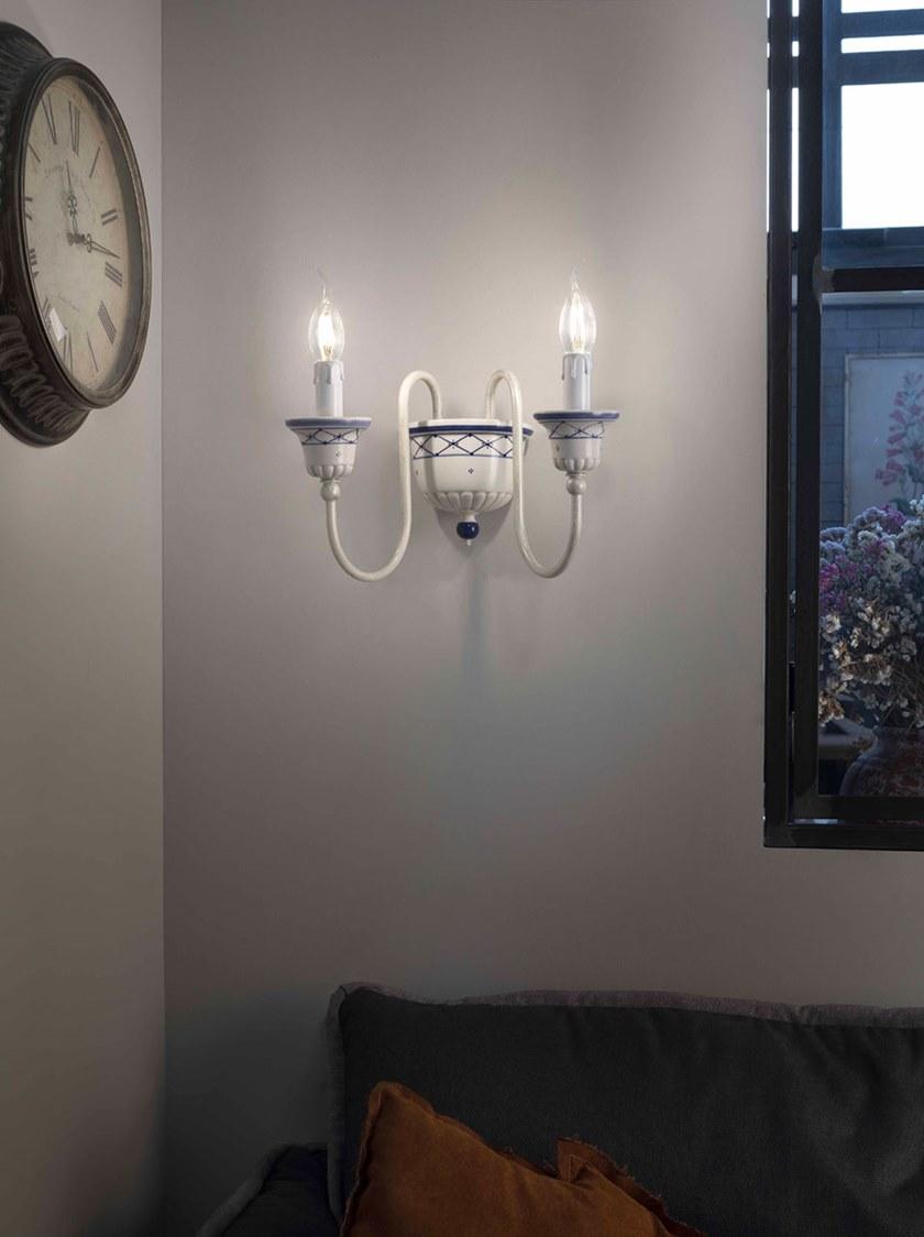 FERROLUCE Настенный керамический светильник с фиксированным кронштейном Sanremo C269 - c271 - Вид №2