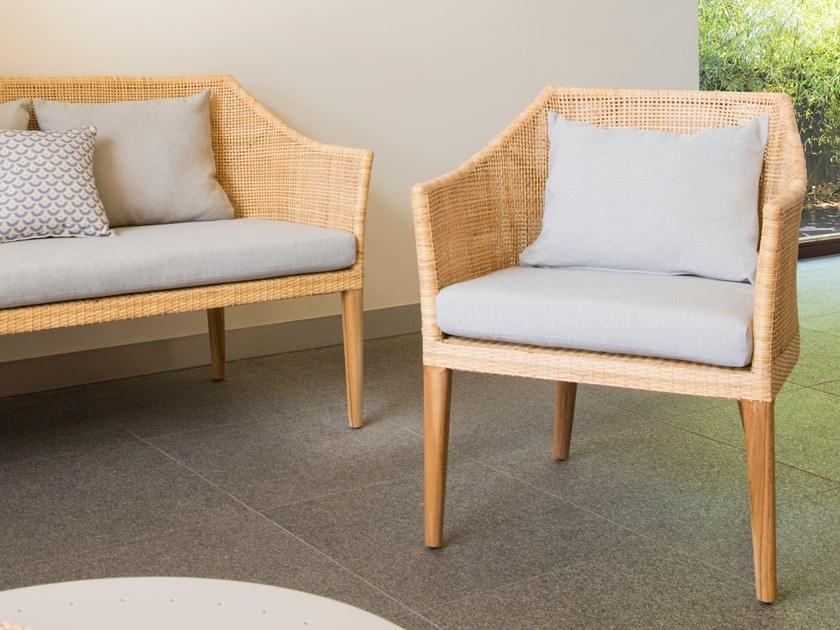 Kok Maison Кресло из ротанга с подлокотниками Saigon 461-1 - Вид №2