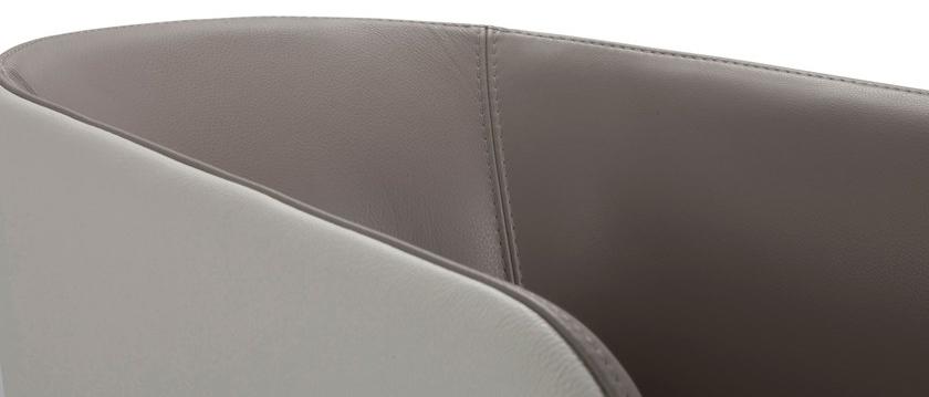 Duvivier Canapés Кресло со съемным кожаным чехлом с подлокотниками  Hortxf11  - Вид №6