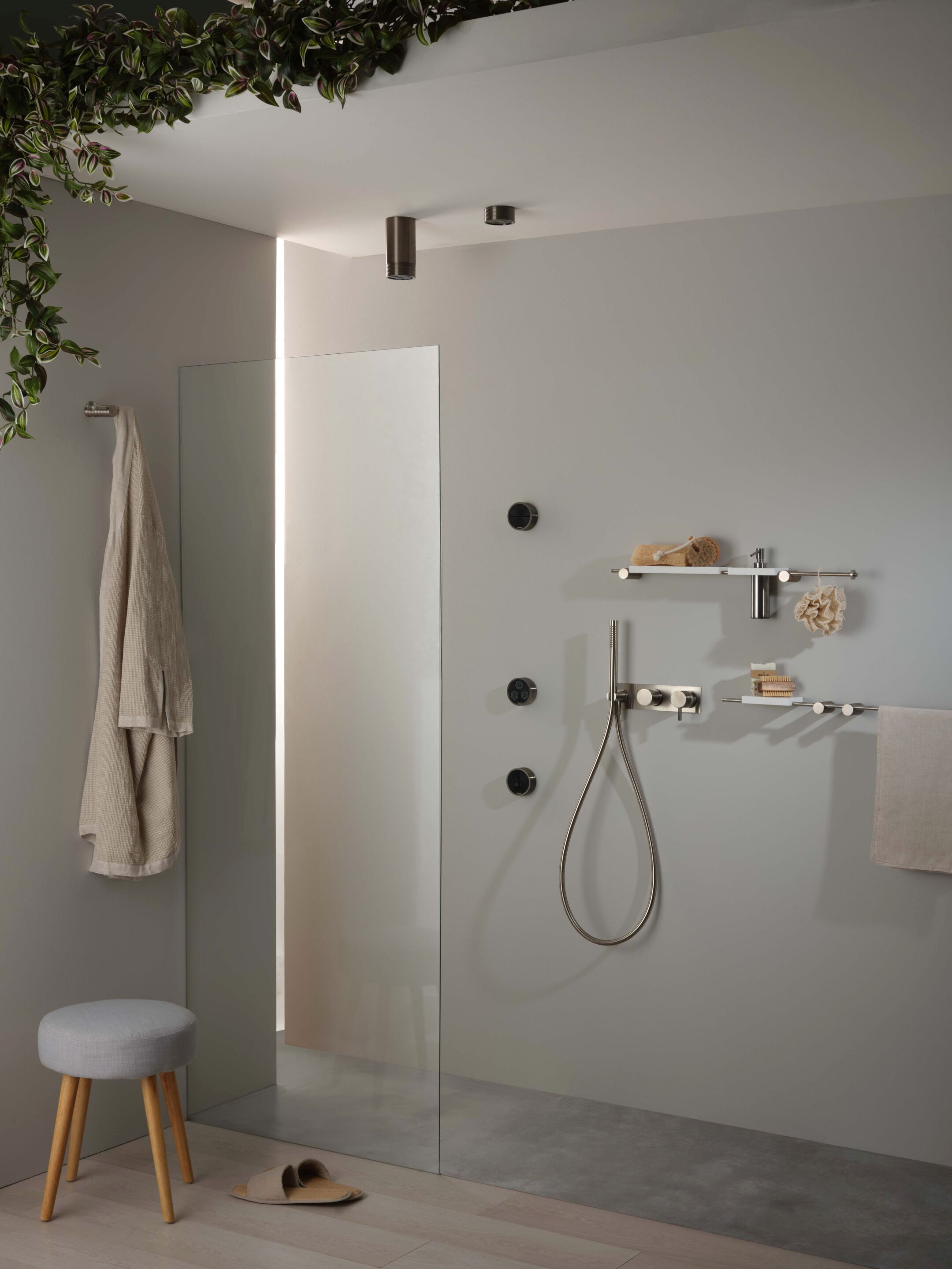 Латунная боковая насадка для душа Ritmonio Diametro35 Wellness отпечатки пальцев ARCH-00043916 - Вид №2