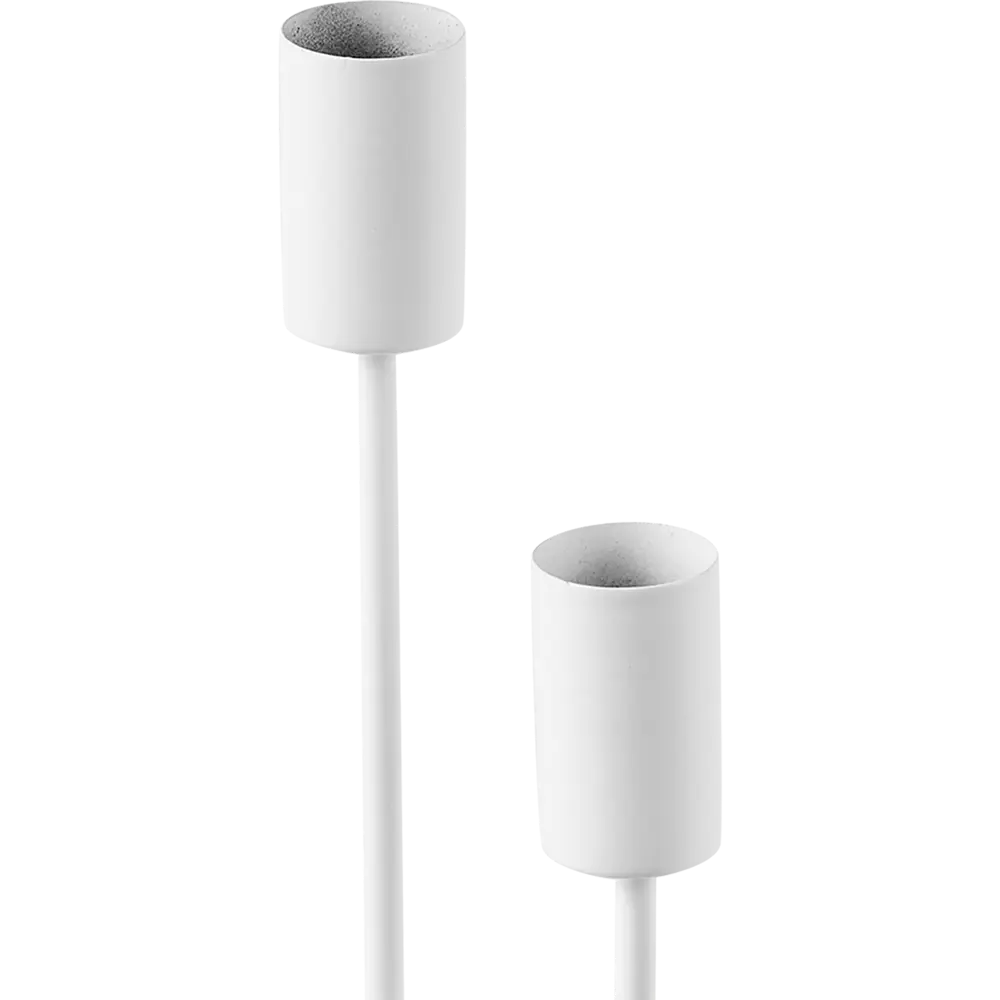87691204 Подсвечник Фейерверк 24 см цвет белый STLM-0962662 Santreyd  - Вид №2