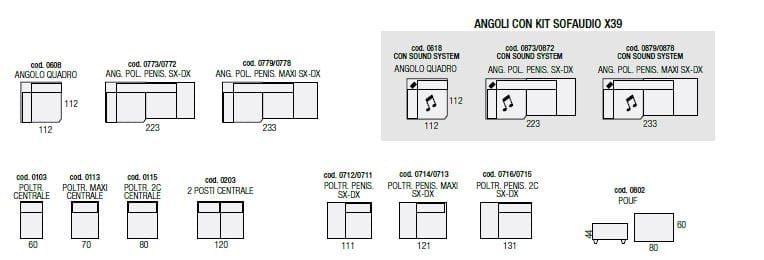 2-местный кожаный диван Egoitaliano PRINCESS ARCH-00036176 - Вид №7