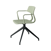 Snap 1109 Вращающееся кресло с рамой из алюминия, литого под давлением, 4 звезды, корпус из полипропилена. Et al. Snap