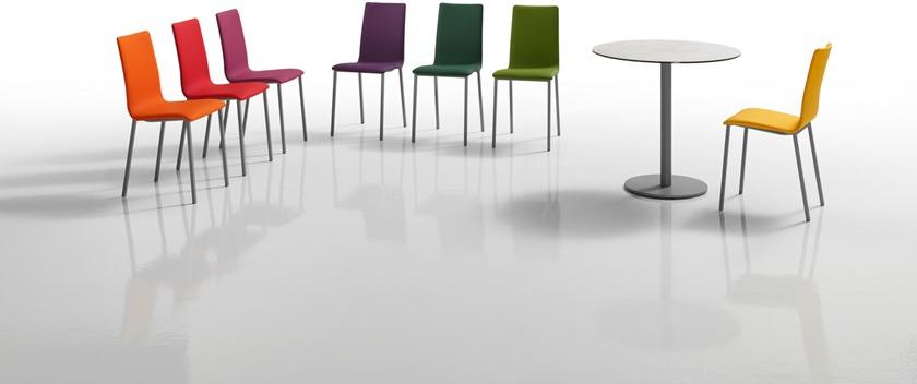 MOBLIBERICA Стул из мягкой ткани Koko sun-id-1358047 - Вид №4