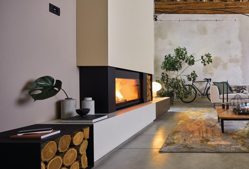 PALAZZETTI Облицовка камина кварцитом и мрамором sun-id-1462123 - Вид №1