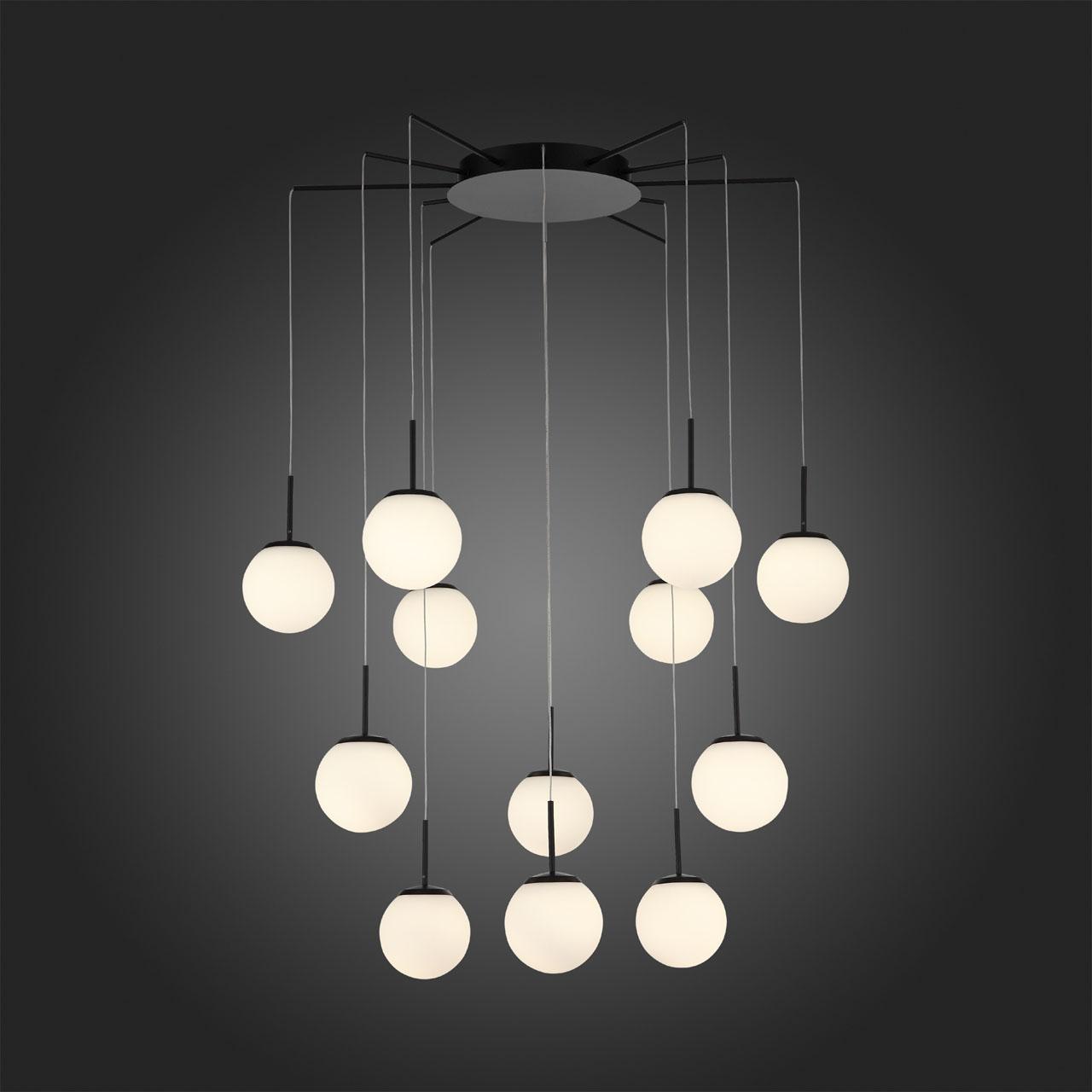 Подвесной светильник светодиодный белый ST Luce SL395.403.12 ST LUCE ДИЗАЙНЕРСКИЕ 00-3890101 Белый  - Вид №3