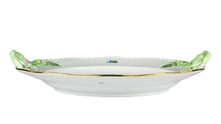 75422 Herend Блюдо круглое с ручками 38,5см "Китти" Фарфор  - Вид №1