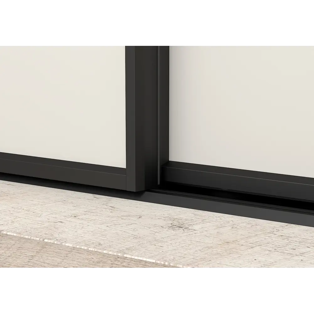 Дверь-купе KONSENSA 225.5x90.4 см МДФ цвет кашемир профиль черный узкий STLM-2168754 - Вид №4