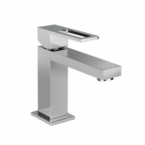 Смеситель для раковины, однорычажный, 3/8 дюйма. Керамический картридж Ø25 мм. Длина шлангов 405 мм. Со съемным сливным набором 1 1/4 ”. Аэратор «Плюс». Расход 10,5 л / мин. при 3 барах.  Irta NOKEN 100038688  CHROME