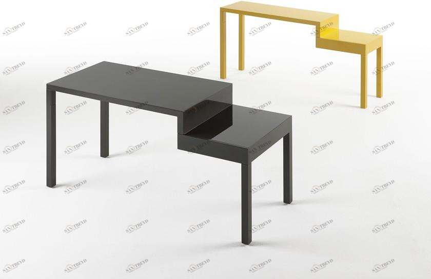 Kendo Mobiliario Лакированная прямоугольная консоль из мдф с ящиками sun-id-1462690