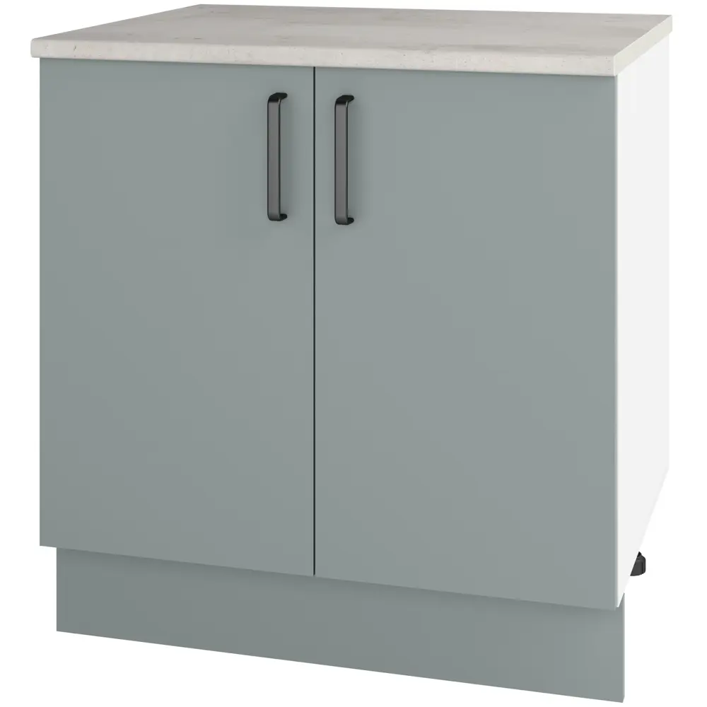 Шкаф напольный Santreyd Неман для кухни в зеленом цвете 86578424 STLM-0070193 - Вид №1