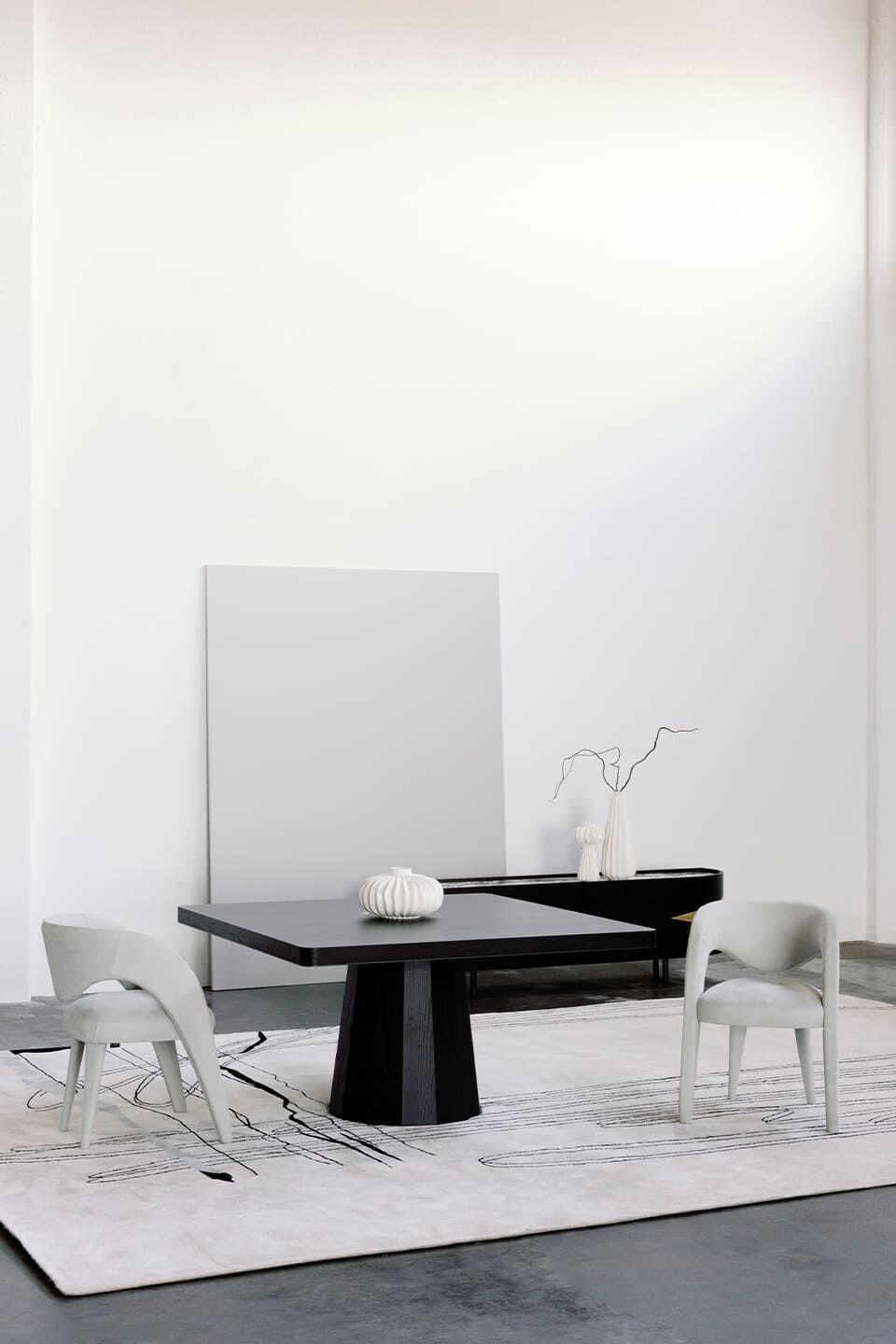 Кожаный мягкий стул с подлокотниками Greenapple Laurence ARCH-00115770 - Вид №11