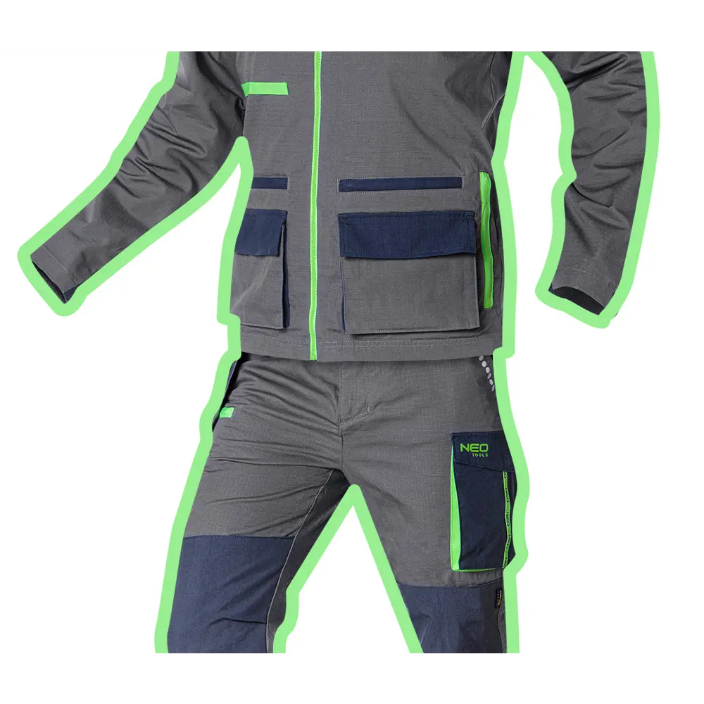Куртка рабочая Neo Tools Premium цвет темно-синий/серый размер S/48 рост 175-178 см STLM-2023562 - Вид №11
