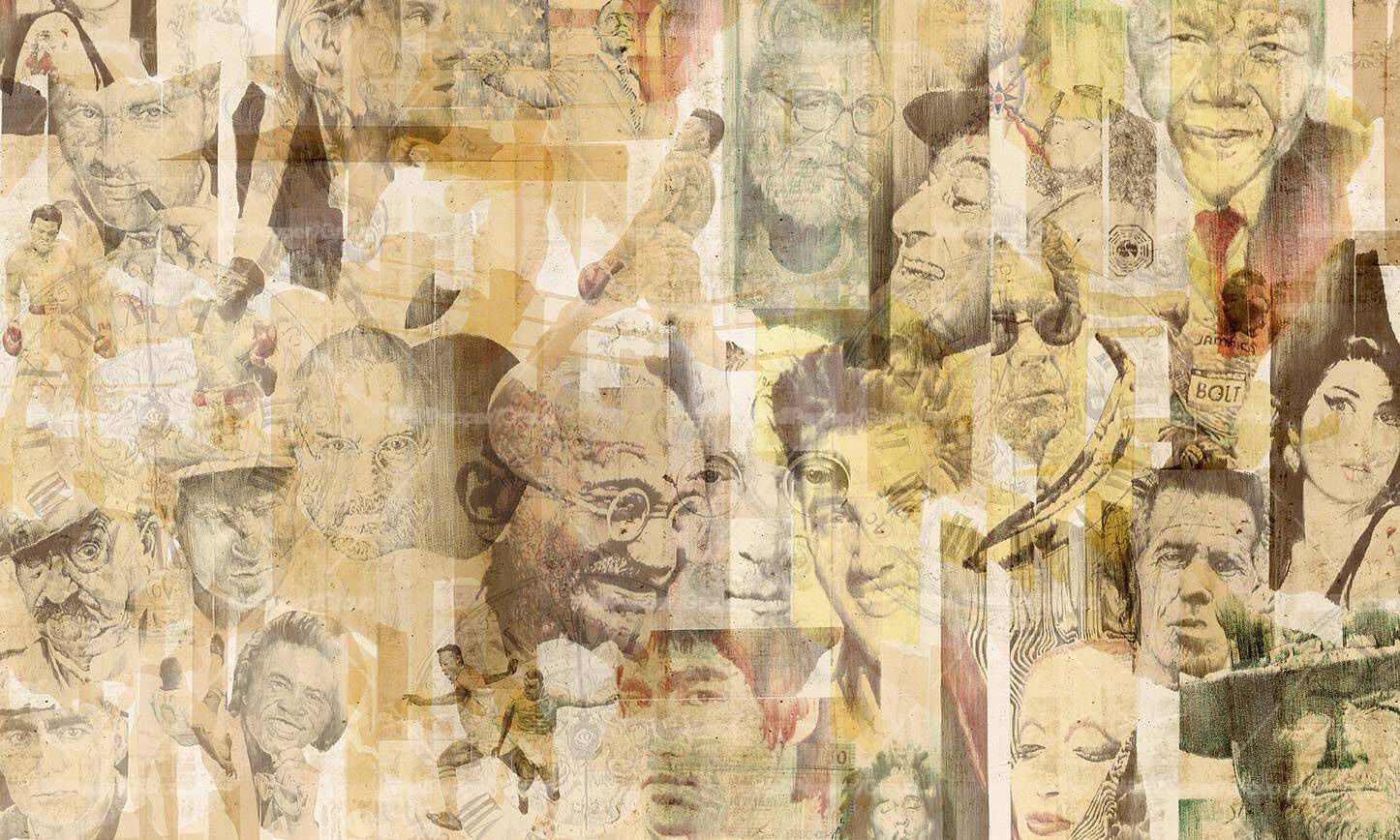 Carta da parati moderna, PVC free, eco-friendly, lavabile WallPepper Moderna-DATE ARCH-00101726 - Вид №1