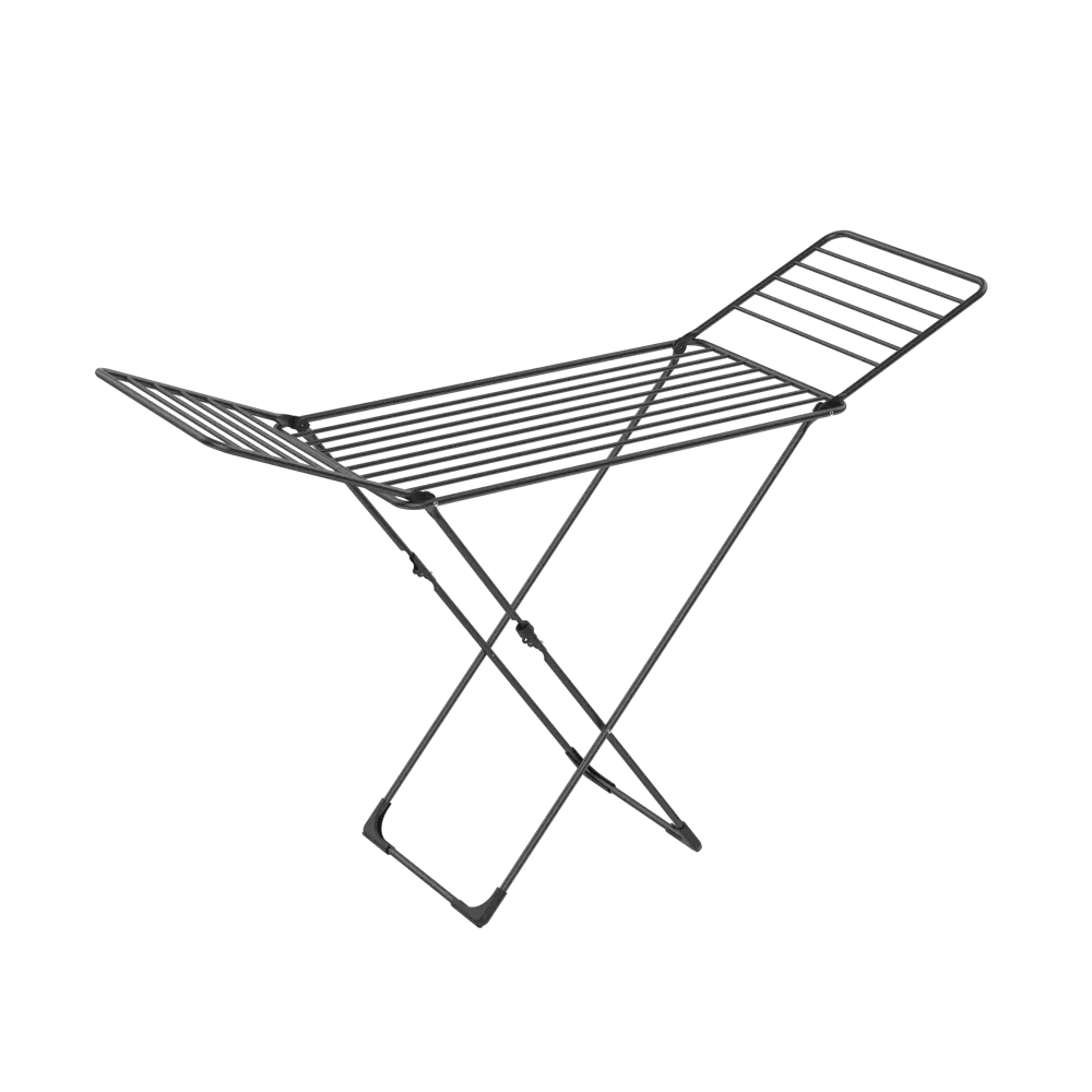 Сушилка для одежды со створками напольная KONSENSA Силла 18 м цвет черный STLM-2168488