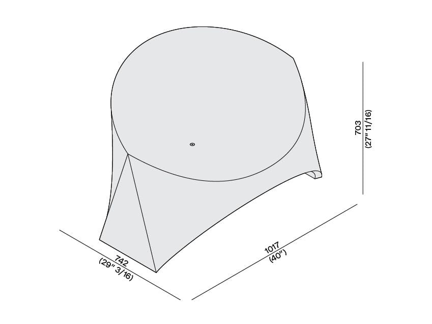 Мраморное кресло с подлокотниками LUCE DI CARRARA Kairo ARCH-00111029 - Вид №8
