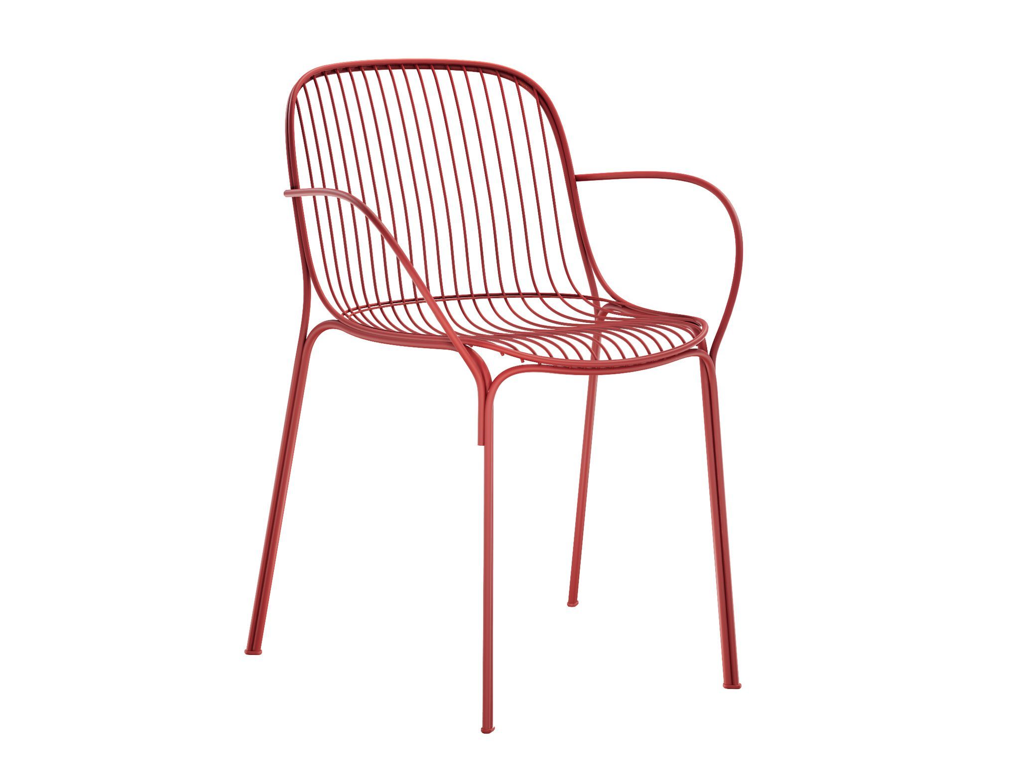Стул для сада из оцинкованной стали с подлокотниками Kartell Hiray ARCH-00064814 - Вид №50