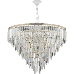 Подвесная люстра Stilfort Kristalina 2110/03/18P STILFORT ДИЗАЙНЕРСКИЕ, KRISTALINA 00-3888506 Золото;прозрачный