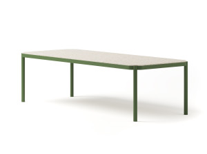 Алюминиевый прямоугольный садовый стол