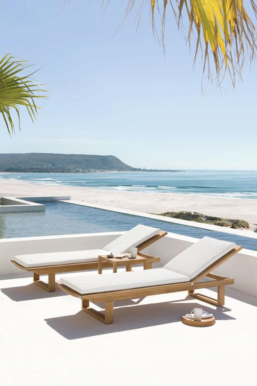 MNST108 Журнальные столики teak 180см x 90см Manutti Siena - Вид №2