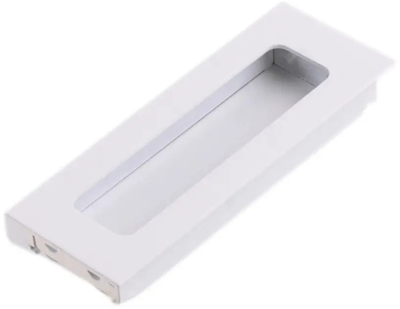 87006683 Ручка мебельная врезная 96 мм, цвет белый STLM-1012664