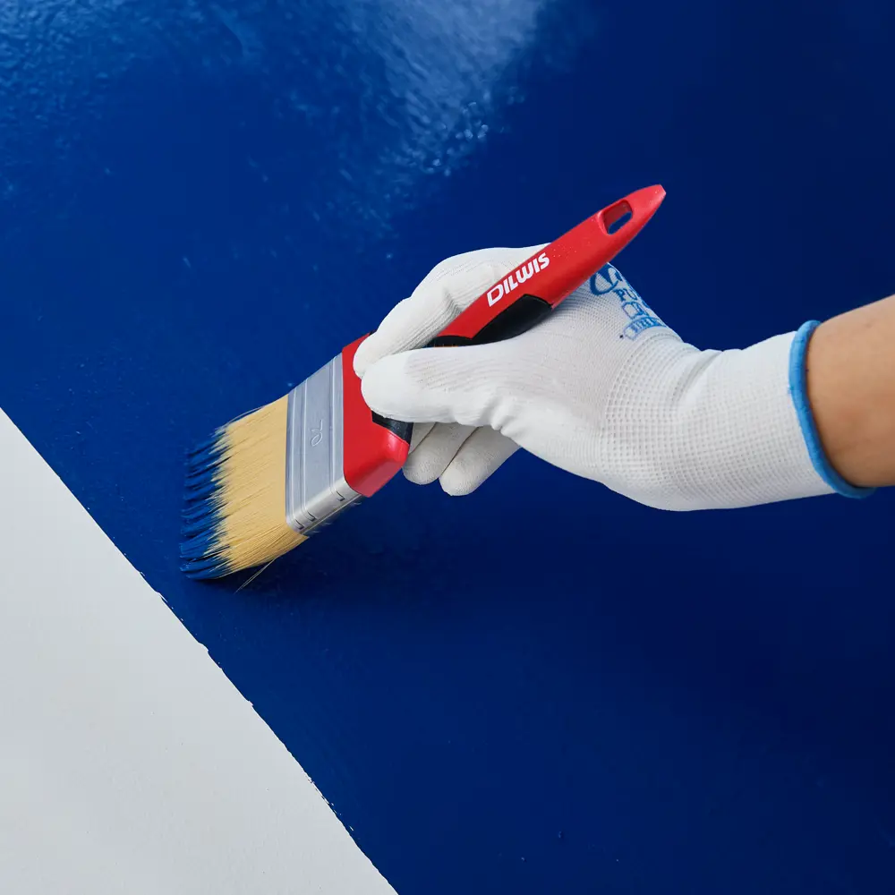 Кисть плоская для алкидных красок 50 мм DILWIS синтетическая щетина STLM-2006771 - Вид №4