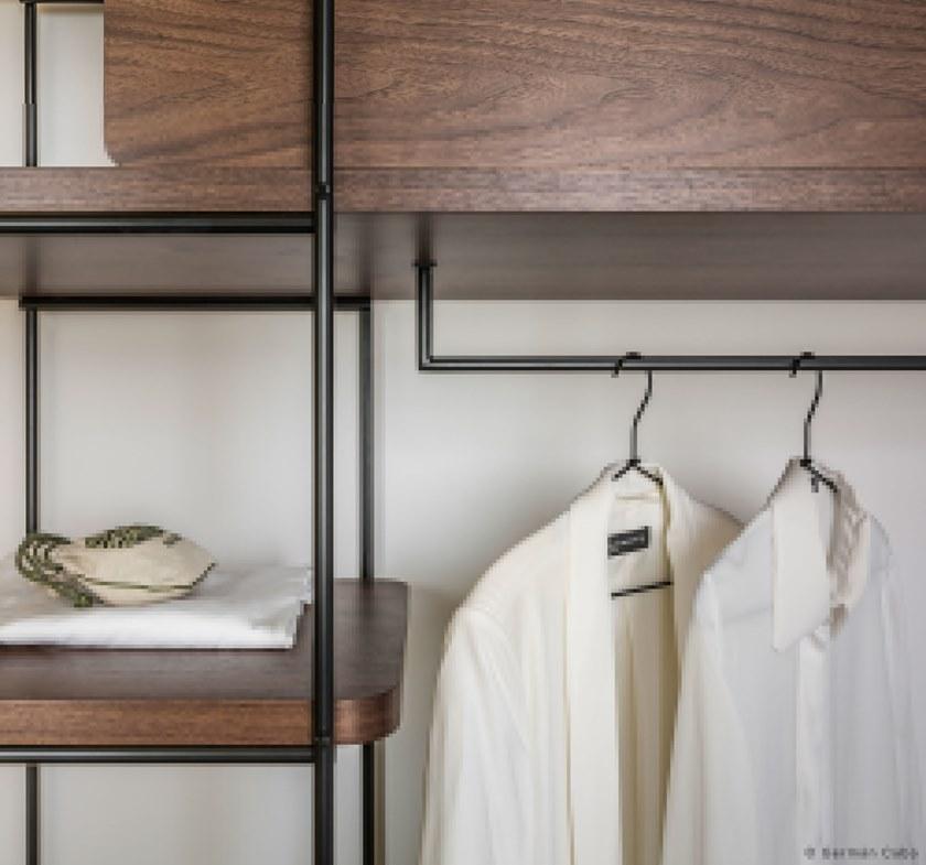 Momocca Гардеробная из стали и дерева Julia Jv03 - Вид №1