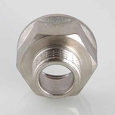 VTr.592.N.0403 Фитинг резьбовой – переходник Valtec 1/2" х 3/8"  - Вид №6