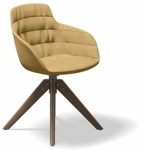 Sinetica Стул на козелке из ткани с подлокотниками Captain