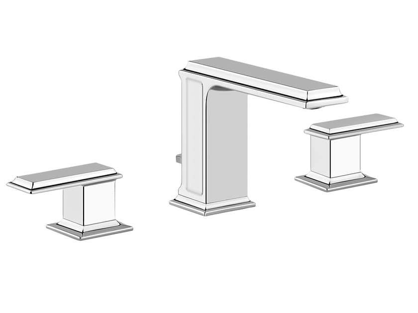 Смеситель для раковины с 3 отверстиями Gessi элегантность ARCH-00089637